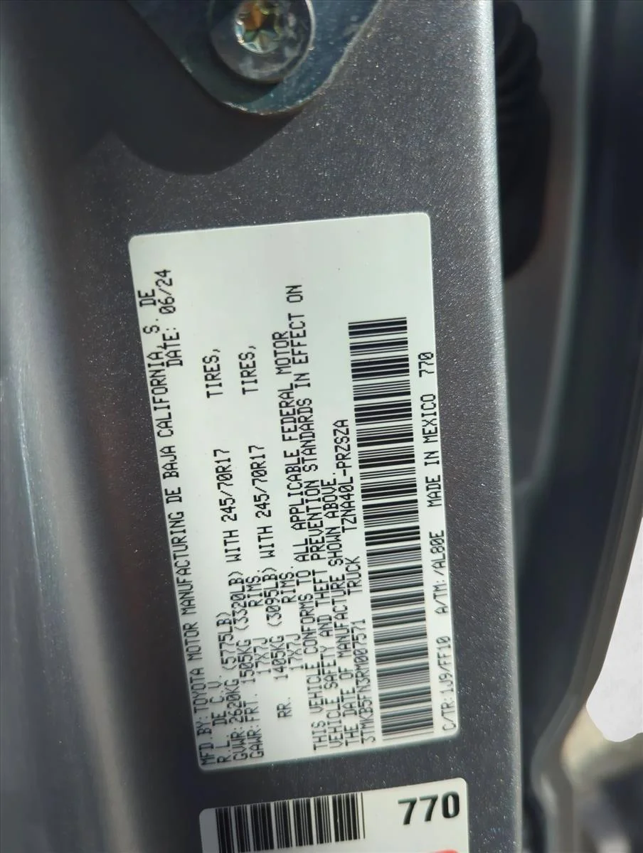 Used 2024 Ice Cap [White] Toyota SR5 image 27