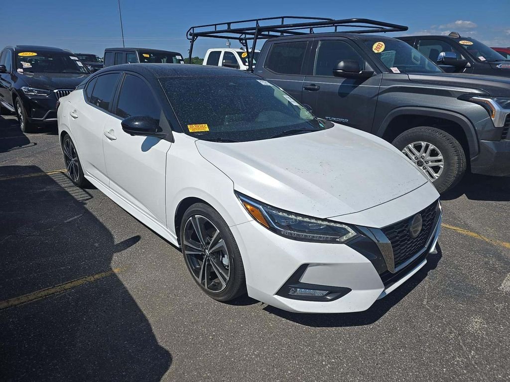Used 2020 Nissan Sentra SR with VIN 3N1AB8DVXLY279585 for sale in South Boston, VA