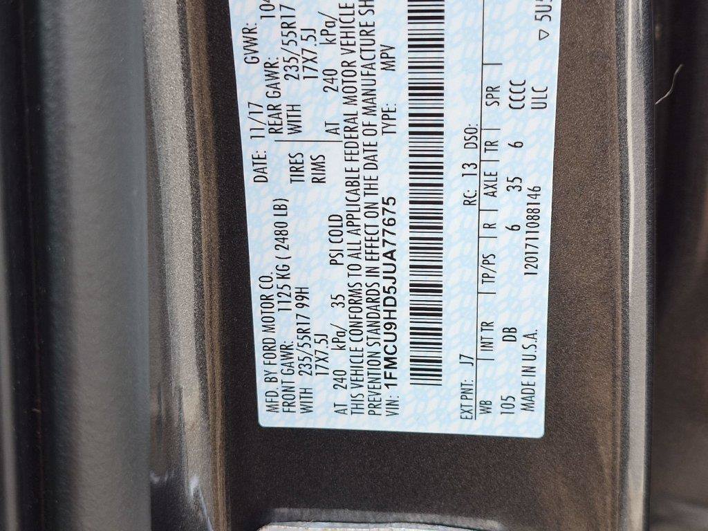 Used 2018 Gray Ford SEL image 28
