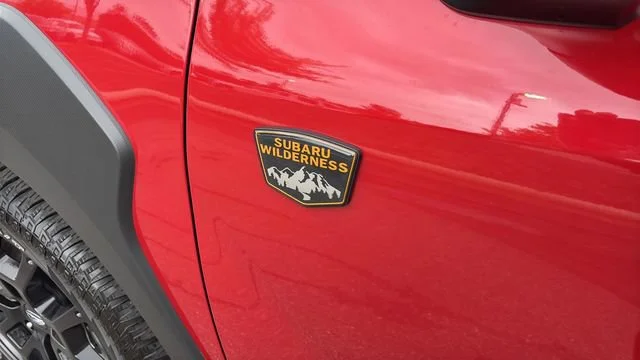 Used 2025 Red Subaru Wilderness image 38
