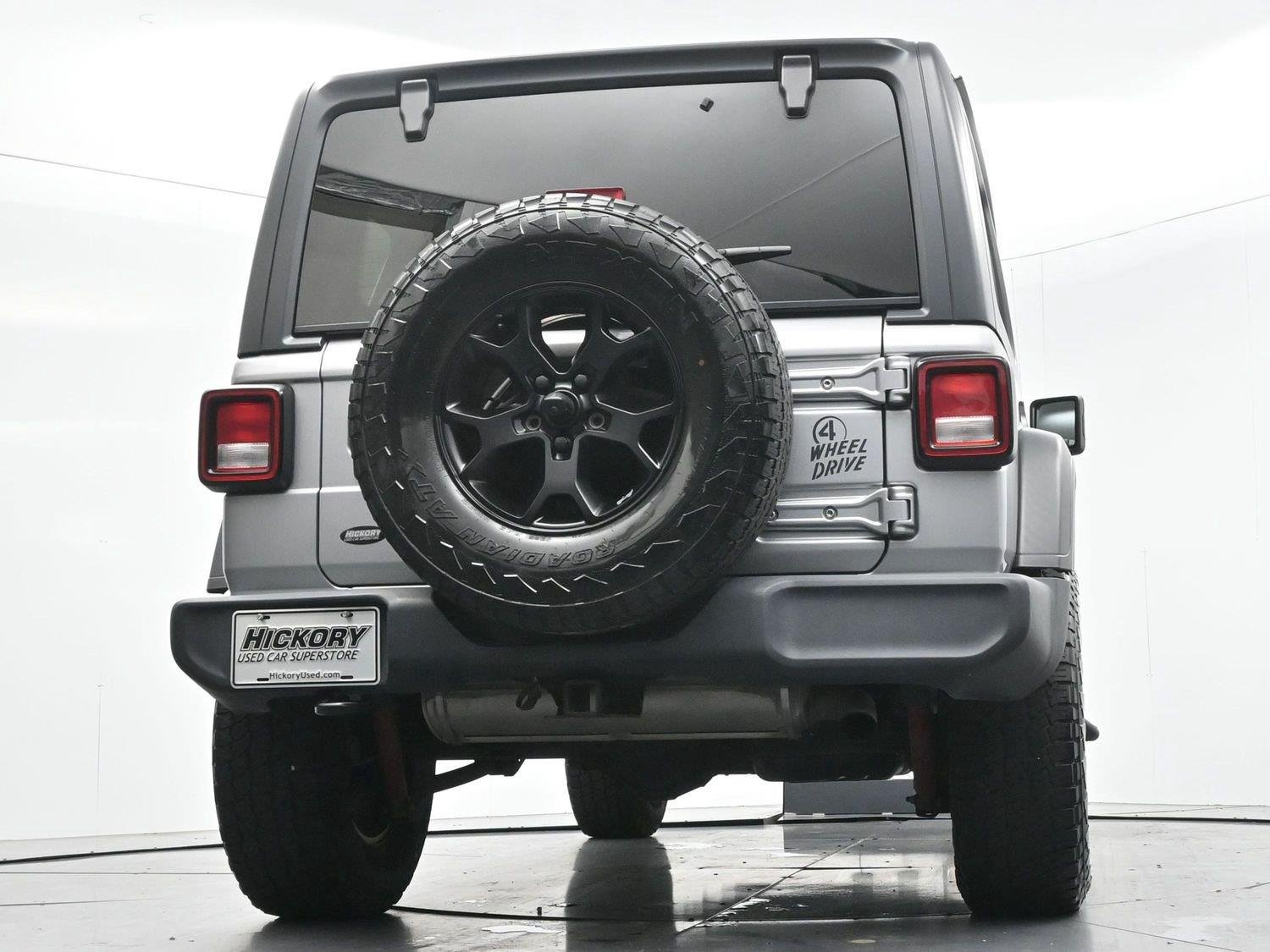 Used 2021 Billet Silver Metallic Clearcoat Jeep Unlimited Willys image 48