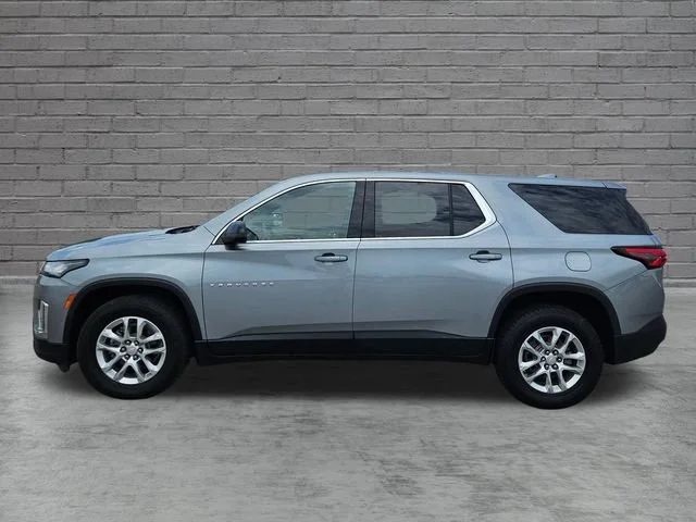 Used 2023 STERLING GRAY METALLIC Chevrolet LS image 2