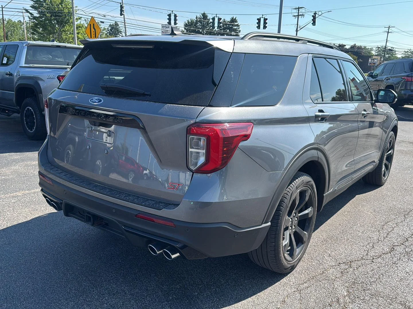 Used 2021 Carbonized Gray Ford ST image 6