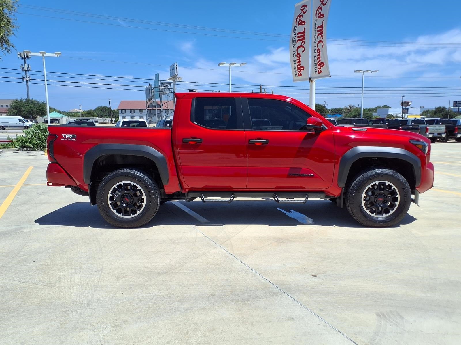 Used 2024 SUPERSONIC RED Toyota TRD OFF ROAD HYBR image 4