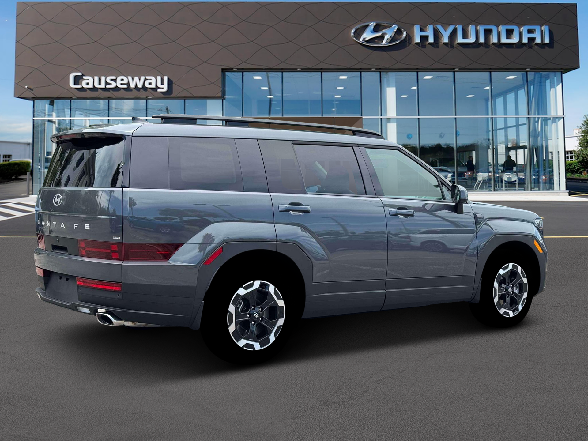 New 2026 Gray Hyundai SEL AWD image 8
