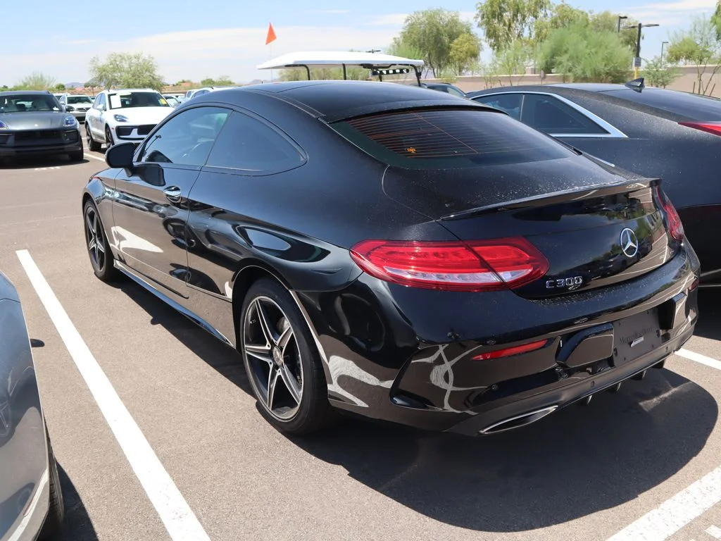 Used 2018 Black Mercedes-Benz C 300 image 3