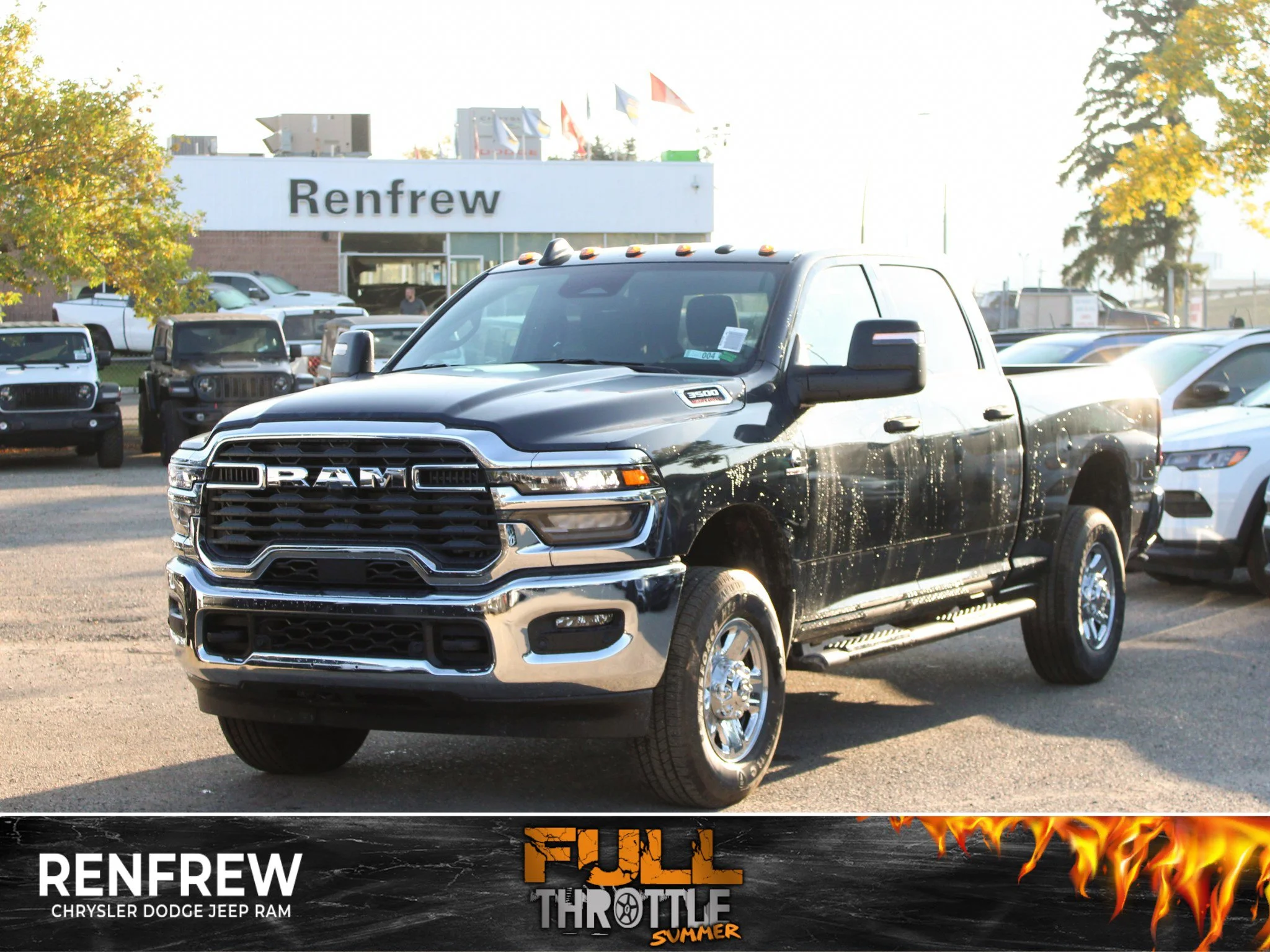 New 2026 Blue RAM Tradesman*, 12 Inch Screen, 5th Wheel Prep, Adaptive Cruise, Nav image 1