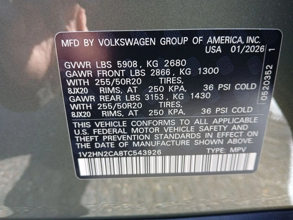 New 2026 Green Volkswagen 2.0T SE w/Technology image 28