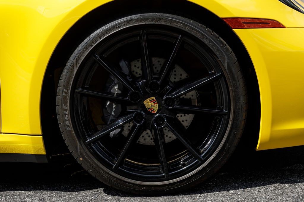 Used 2022 Racing Yellow Porsche Carrera image 32