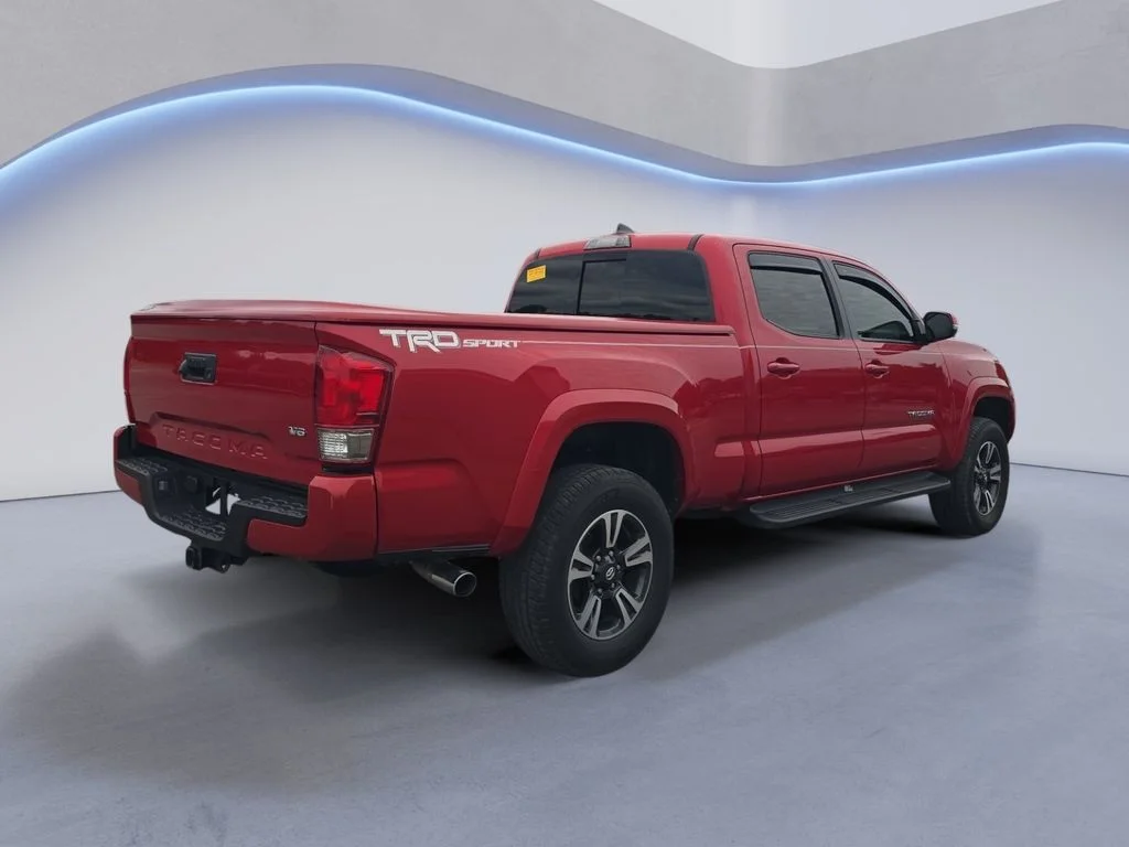 Used 2017 Barcelona Red Metallic Toyota TRD Sport image 7