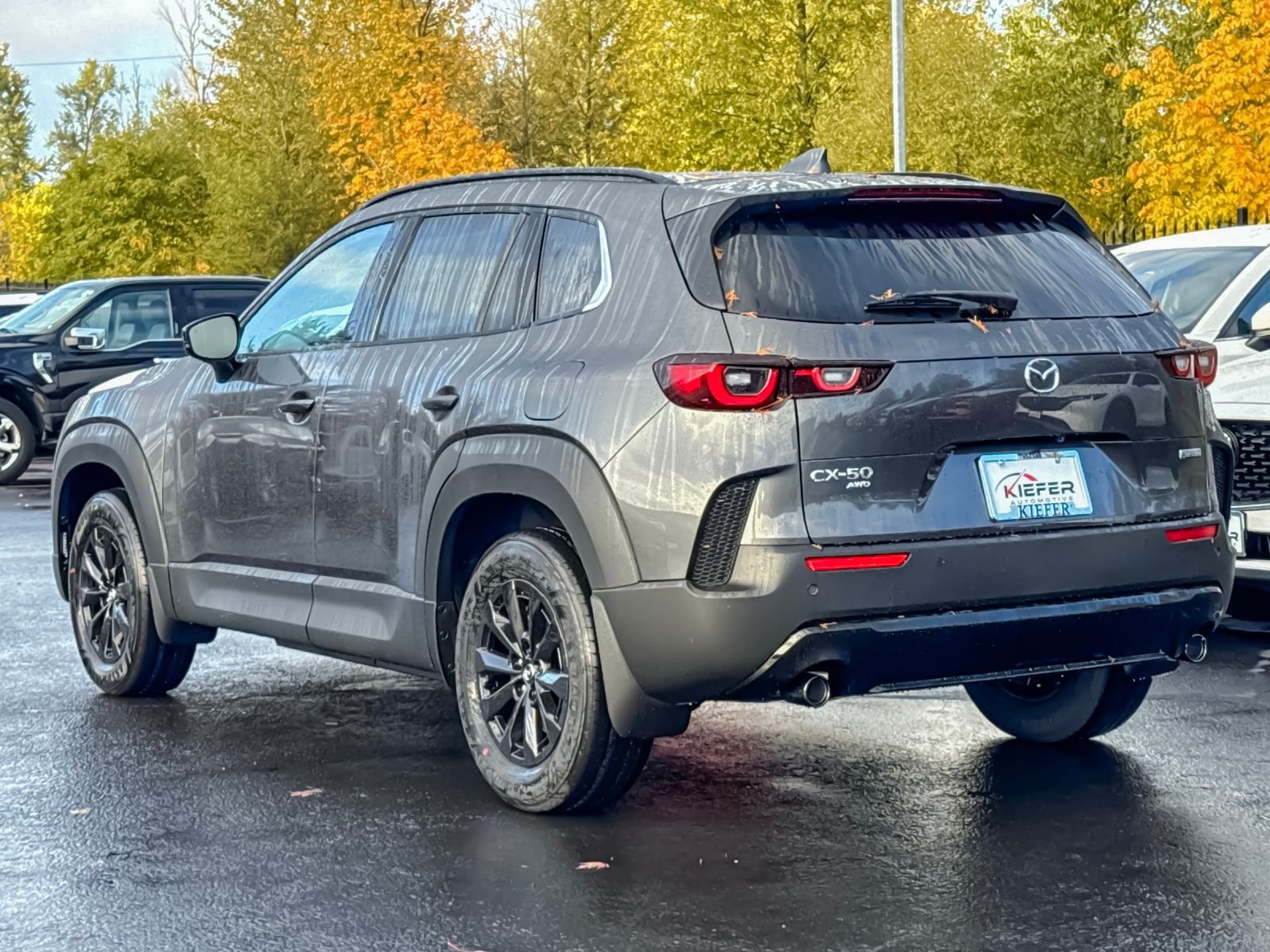 New 2026 Machine Gray Metallic Mazda Premium AWD image 5