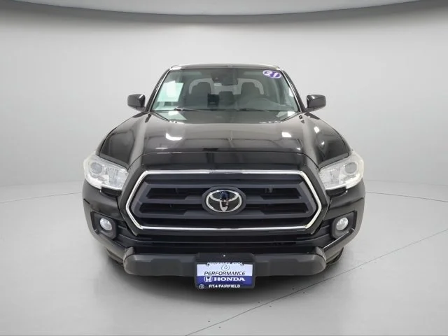 Used 2021 Midnight Black Metallic Toyota SR5 image 2