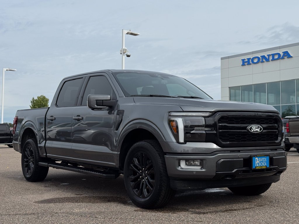 Used 2024 Carbonized Gray Metallic Ford Lariat image 3