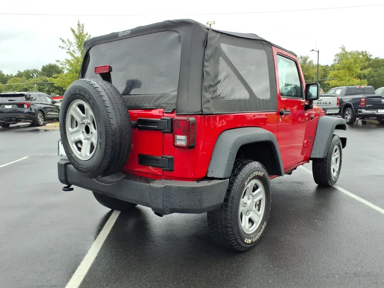 Used 2013 Jeep Wrangler Sport with VIN 1C4AJWAG2DL706844 for sale in Lancaster, SC