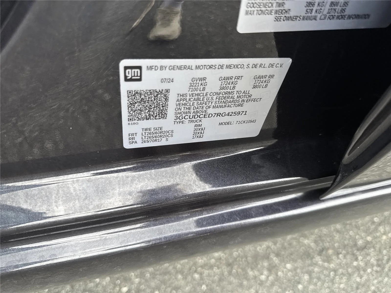 Used 2024 Dark Ash Metallic Chevrolet Custom Trail Boss image 39