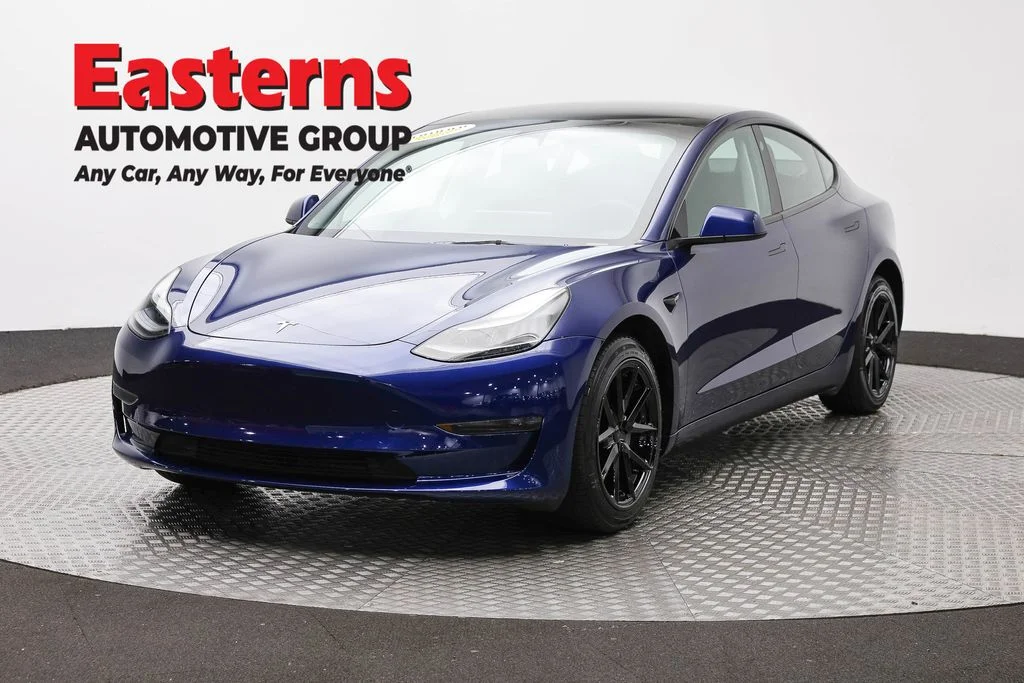 Used 2023 Blue Tesla Base image 1
