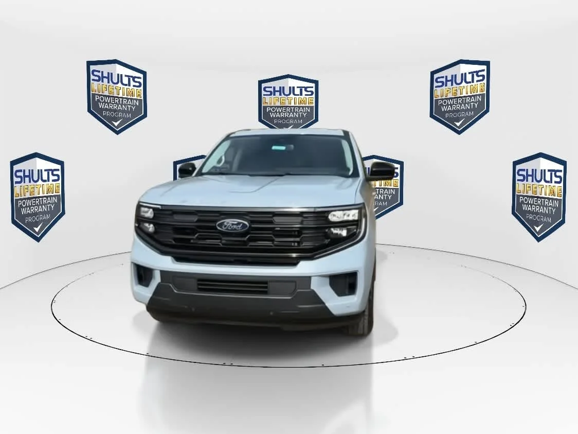 New 2025 Glacier Gray Metallic TriCoat Ford Active image 3