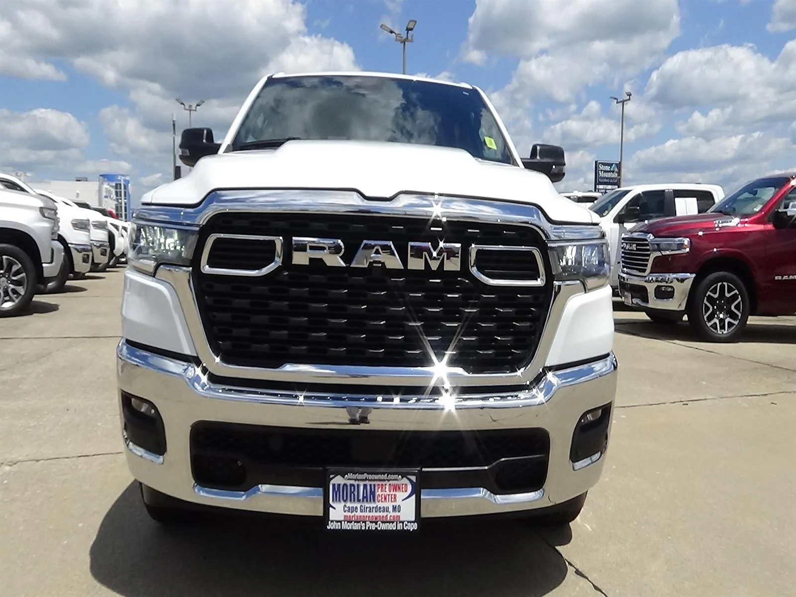Certified Used 2025 Bright White Clear Coat (pw7) RAM Big Horn image 3