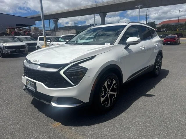 Used 2024 White Kia EX image 1