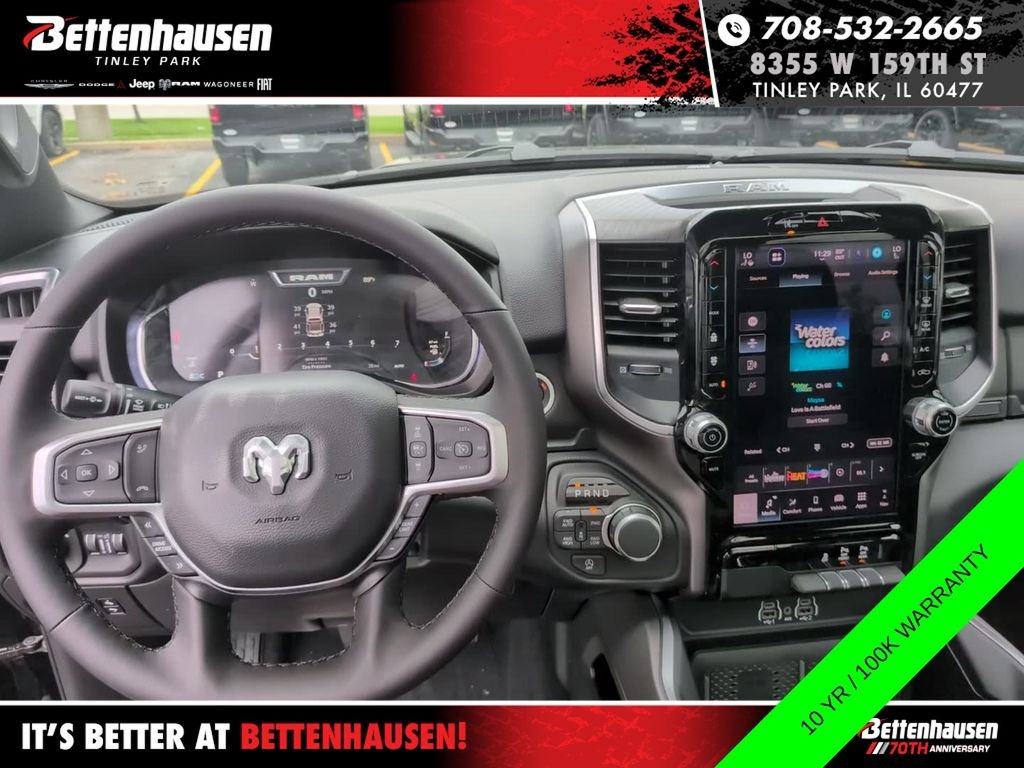 New 2026 Diamond Black Crystal Pearlcoat RAM Big Horn image 26
