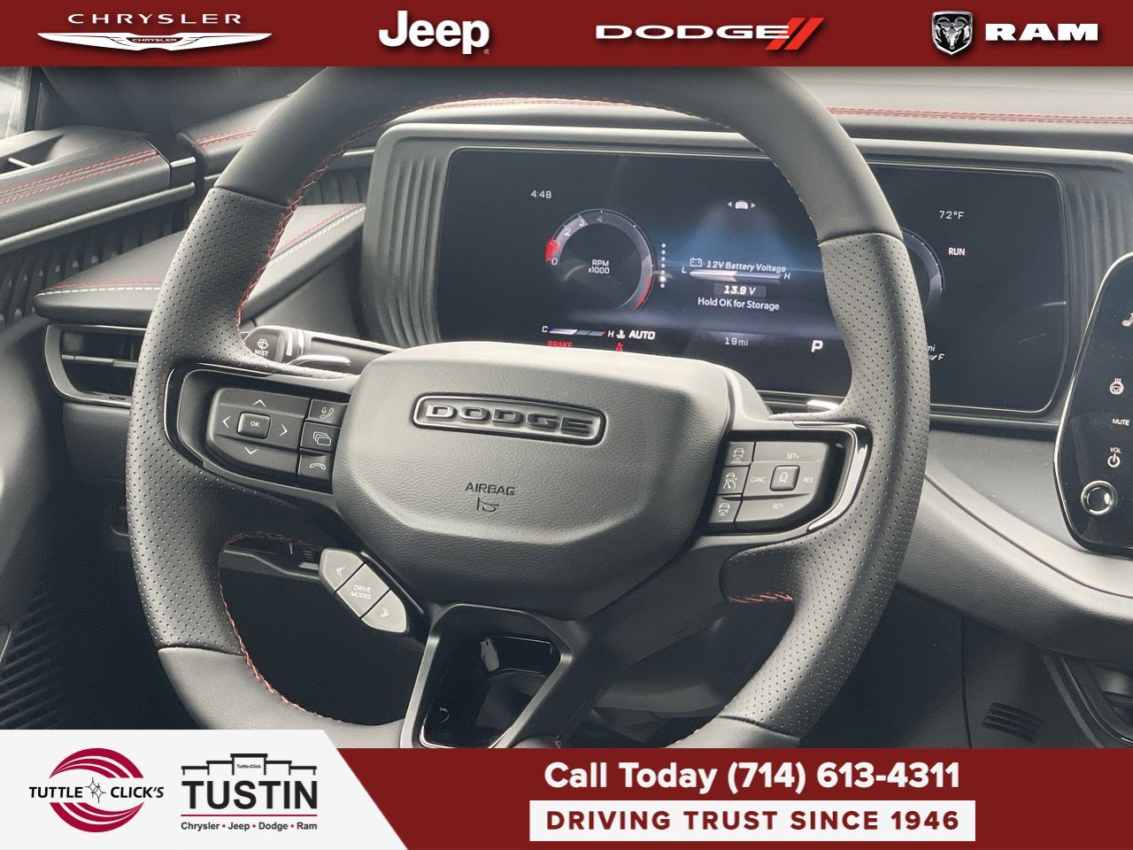 New 2026 Diamond Black Crystal Pearlcoat Dodge Scat Pack image 15