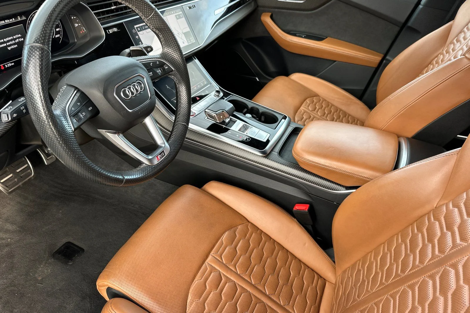 Used 2021 Blue Audi 4.0T image 9