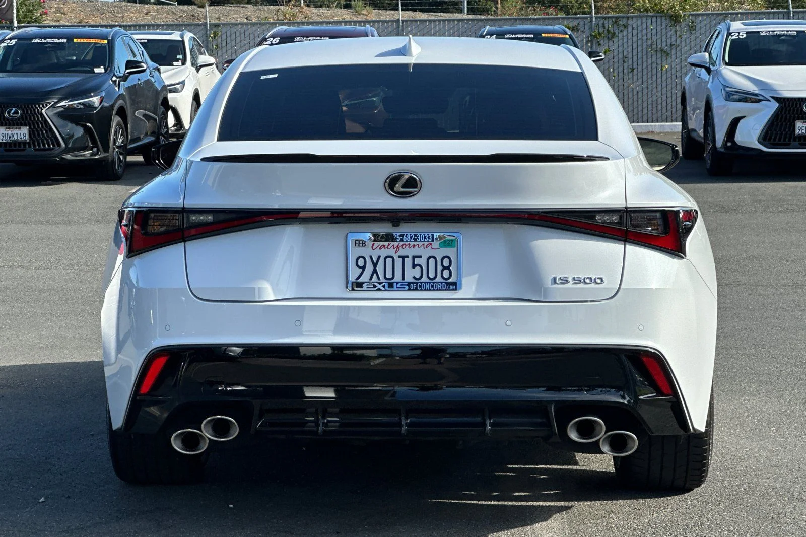 Certified Used 2025 Ultra White Lexus 500 F SPORT Performance image 5
