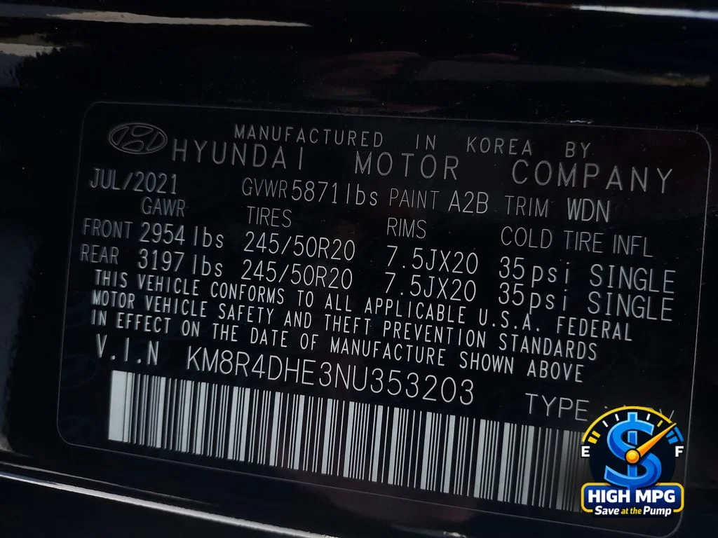 Used 2022 Black Hyundai SEL image 37