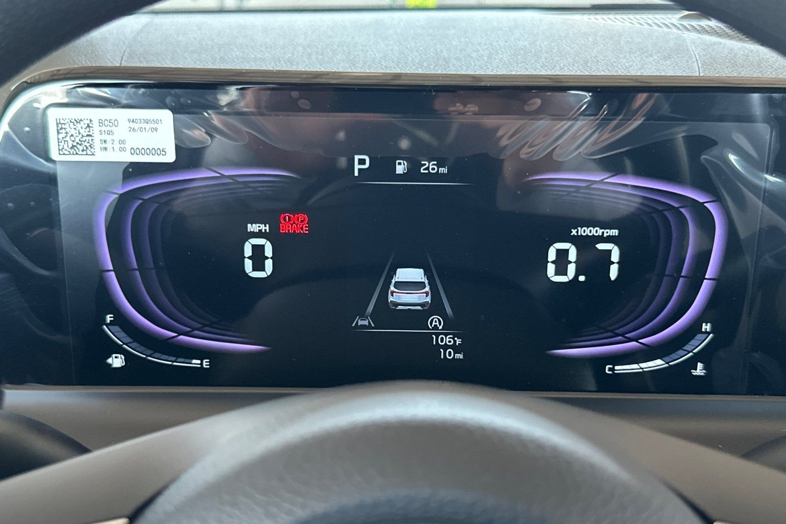 New 2026 Blue Kia LX image 23