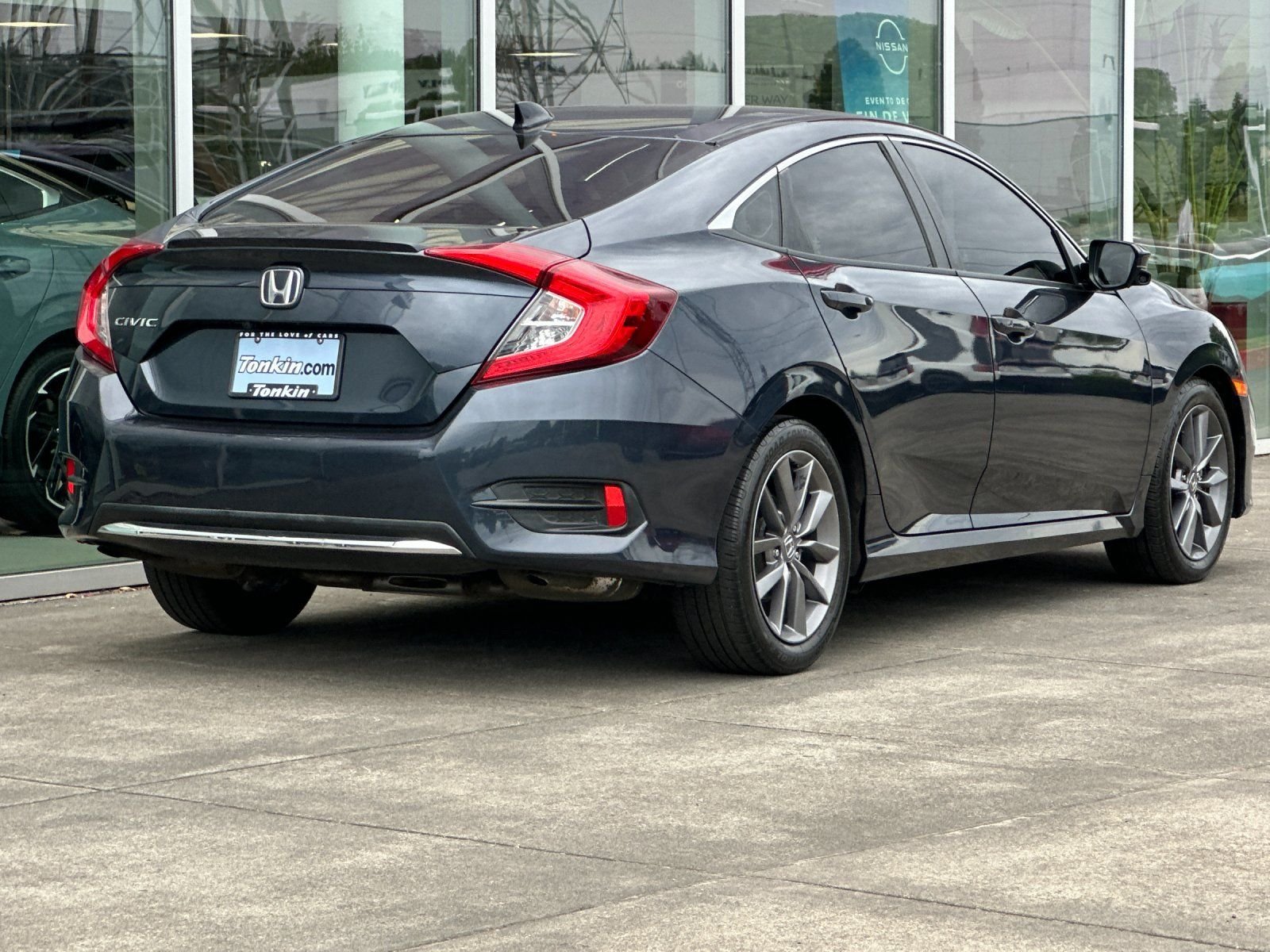 Used 2020 Aegean Blue Metallic Honda EX image 3