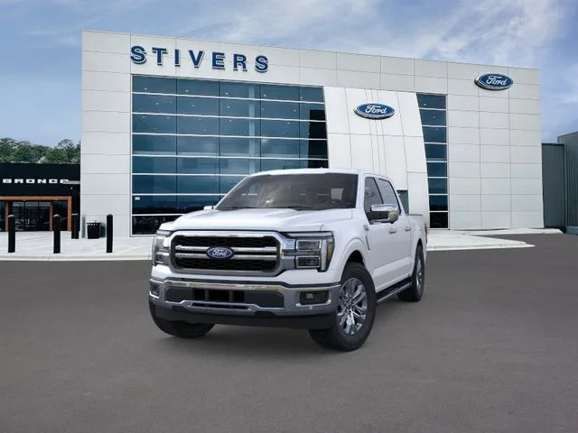 New 2026 Star White Metallic Tri-Coat Ford Lariat® image 3