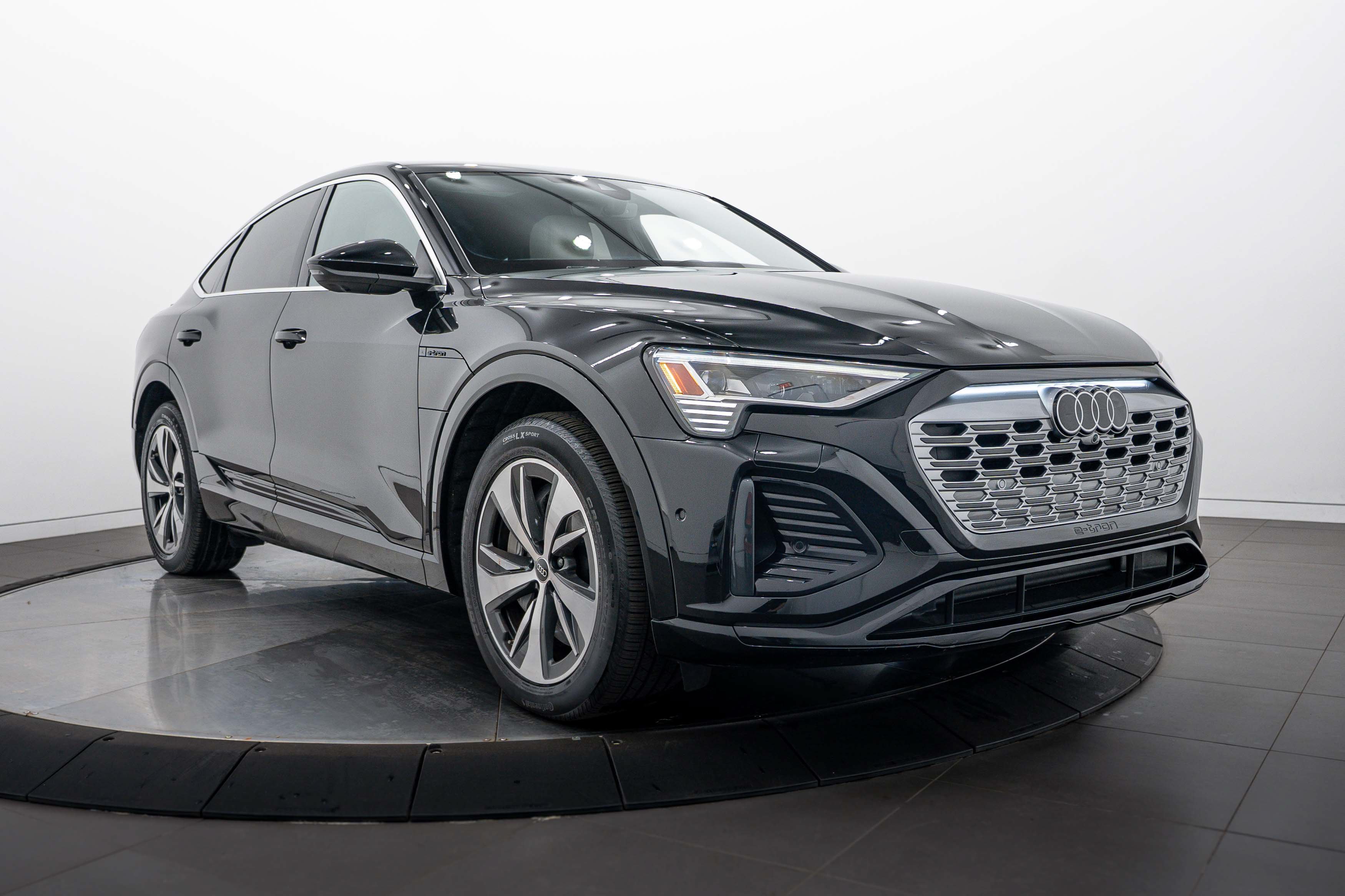 Certified 2024 Audi Q8 Sportback e-tron Prestige with VIN WA1DABGE2RB012044 for sale in Highland Park, IL