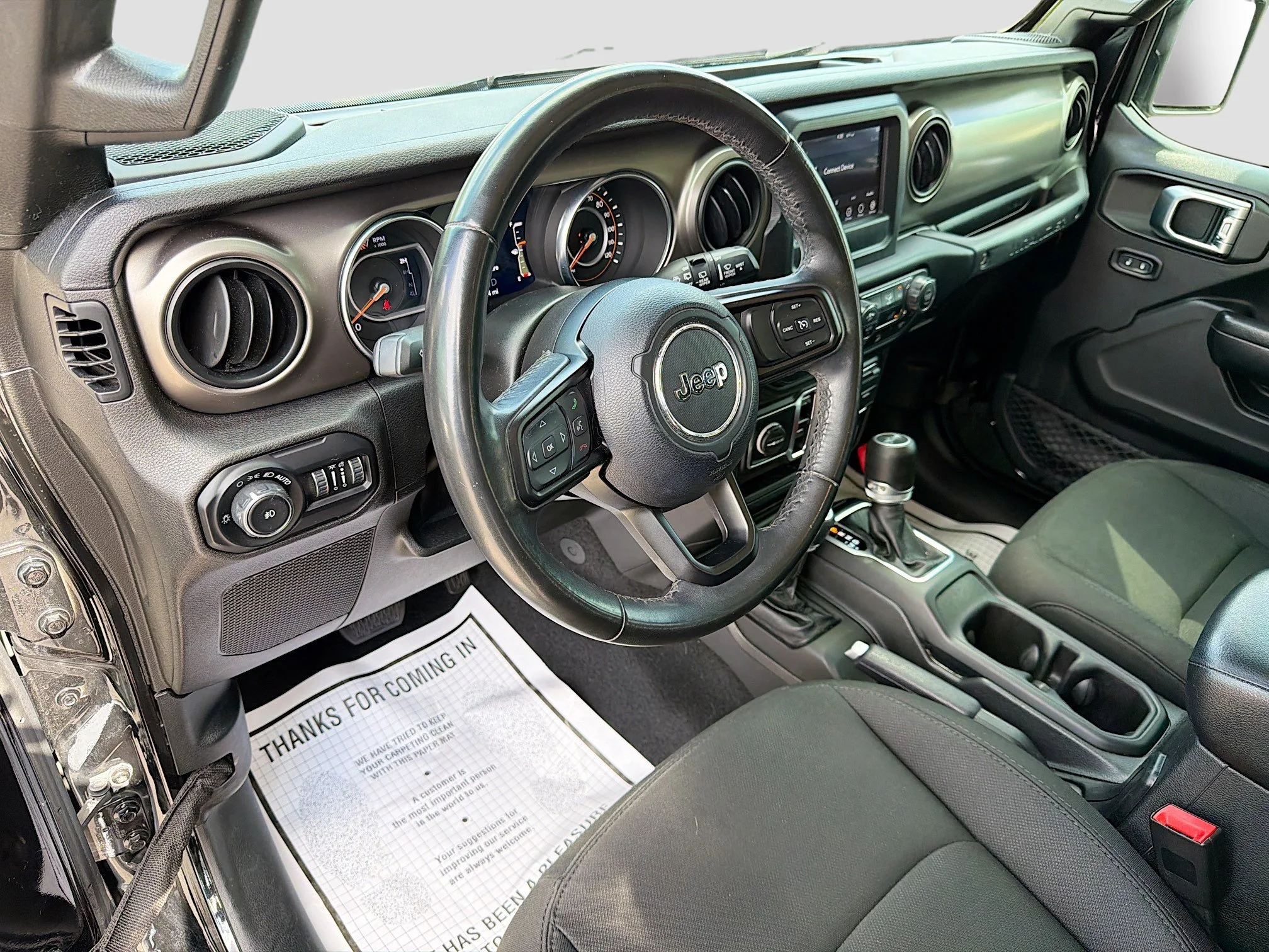 Used 2019 Black Clearcoat Jeep Sport S image 24