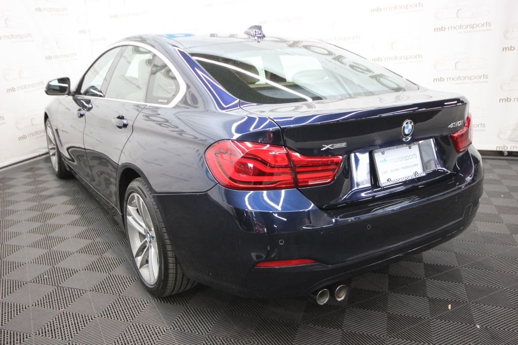 Used 2019 Blue BMW 430i Gran Coupe image 4