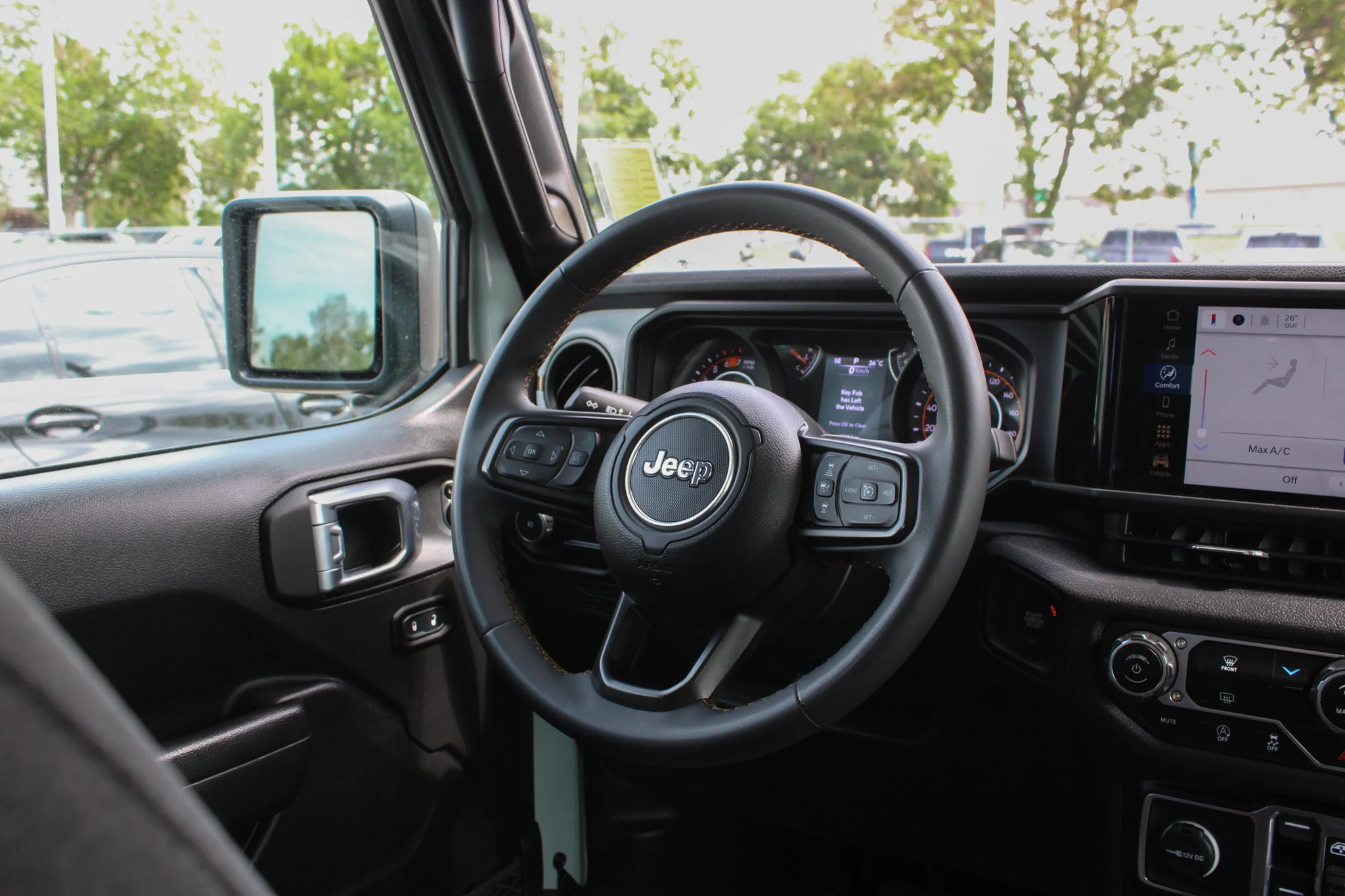 Used 2024 earl Jeep Willys* 4x4 | Earl Exterior | 3.6L V6 | Locking Rear Diff | Black Hardtop | 4.10 Rear Axle Ratio image 6