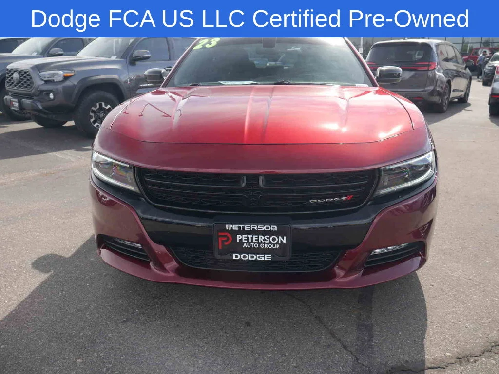 Certified Used 2023 Red Dodge SXT image 3