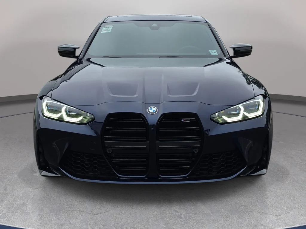 Used 2024 Tanzanite Blue II Metallic BMW Competition image 3