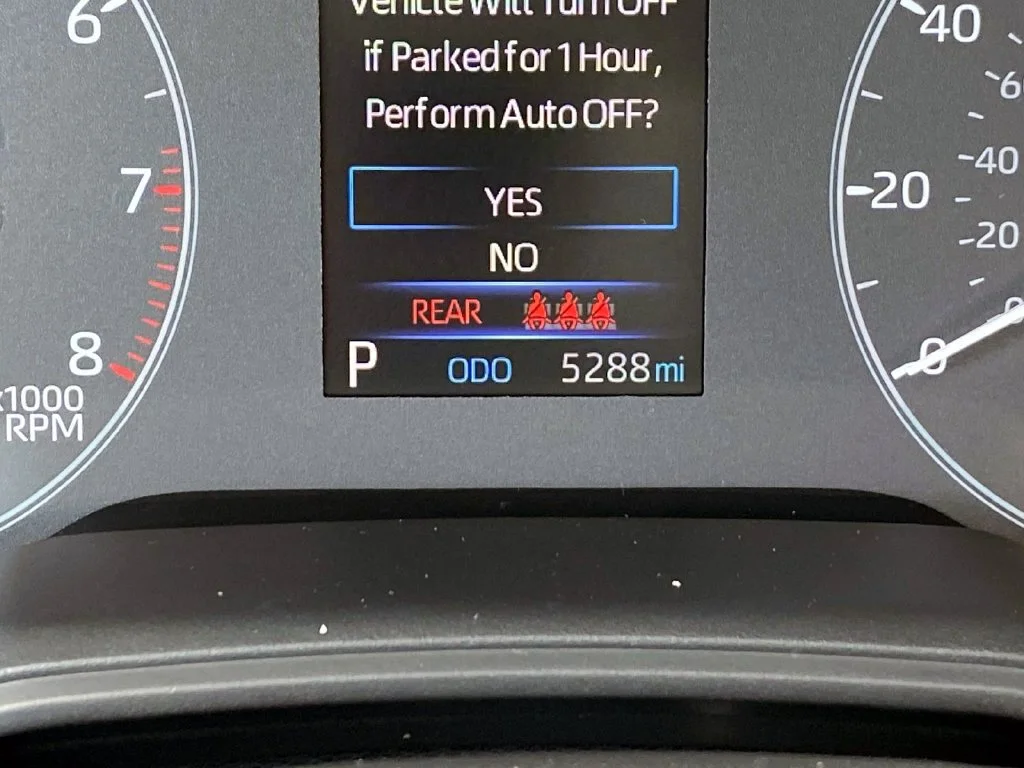 Used 2025 Midnight Black Metallic Toyota LE image 30