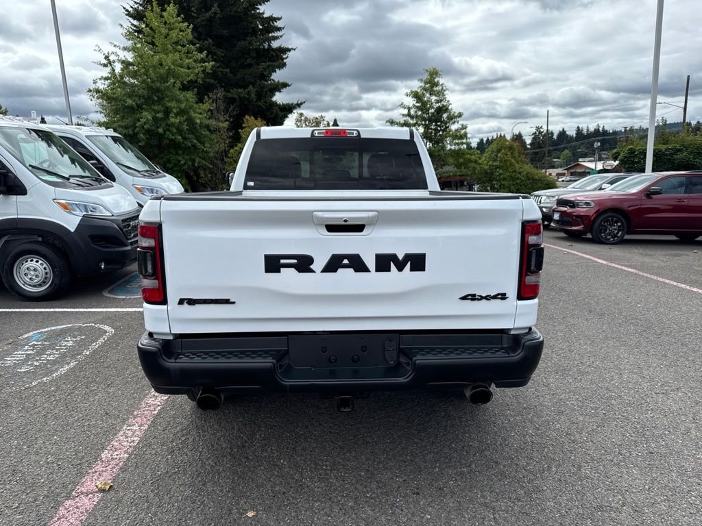 Used 2020 Bright White Clearcoat Ram Rebel image 7