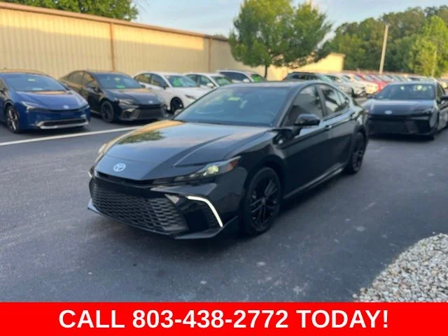 Used 2025 Black Toyota SE image 36