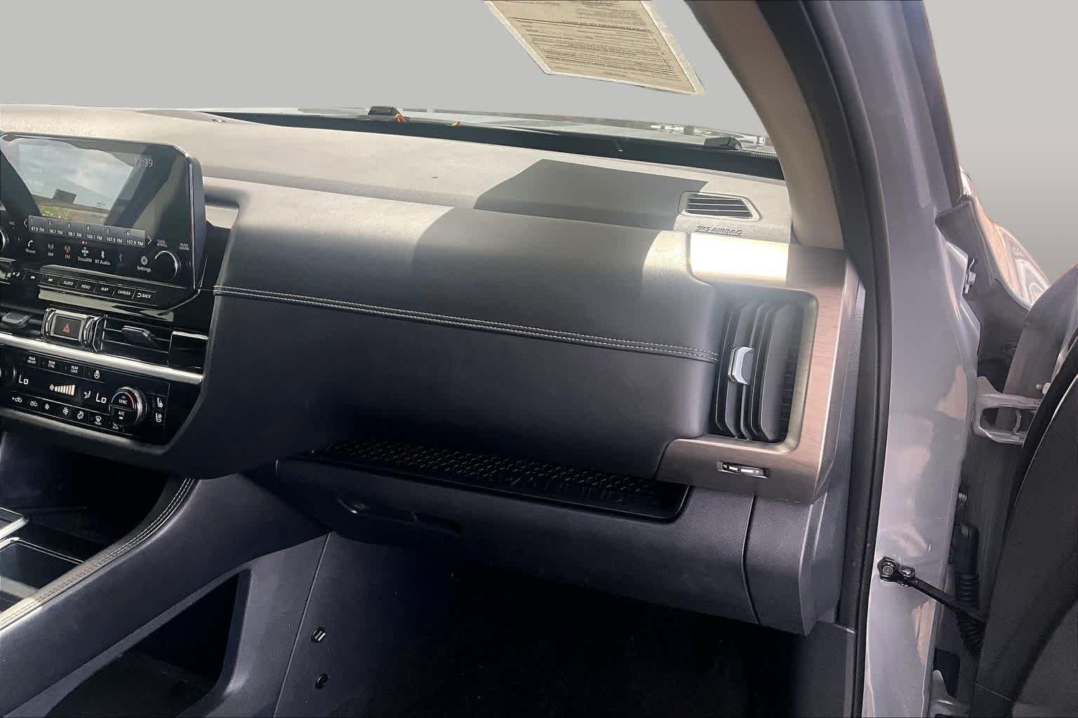 Certified Used 2023 Solid Gray/Super Black Nissan Platinum image 19