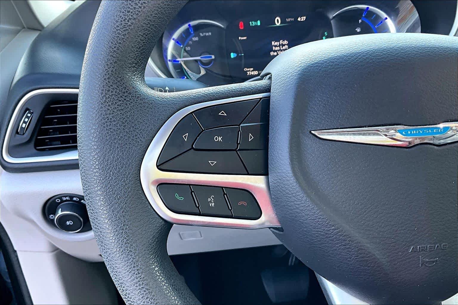 Used 2018 Brilliant Black Crystal Pearlcoat Chrysler Hybrid Touring Plus image 24