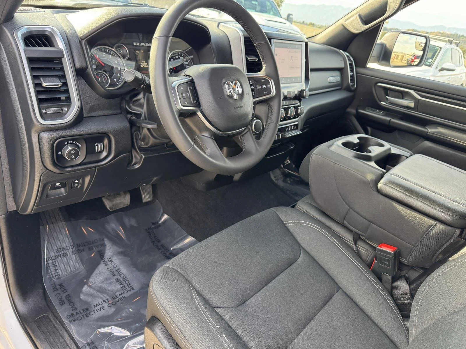 Used 2025 Bright White Clearcoat Ram Big Horn image 15