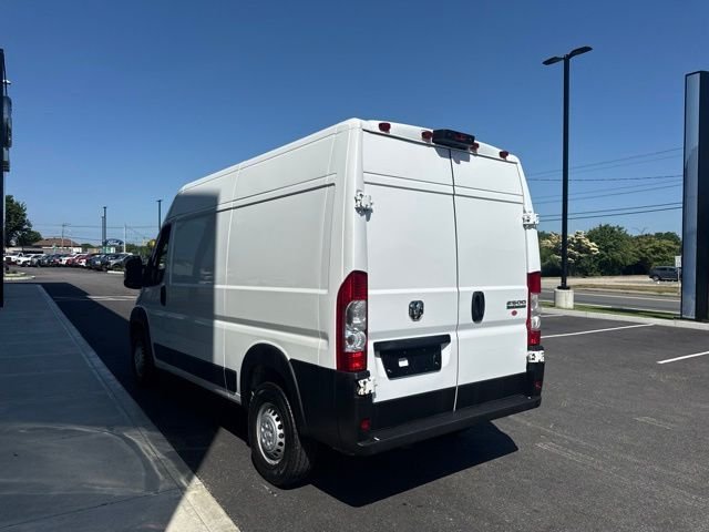 Used 2025 Bright White Clearcoat Ram High Roof image 6
