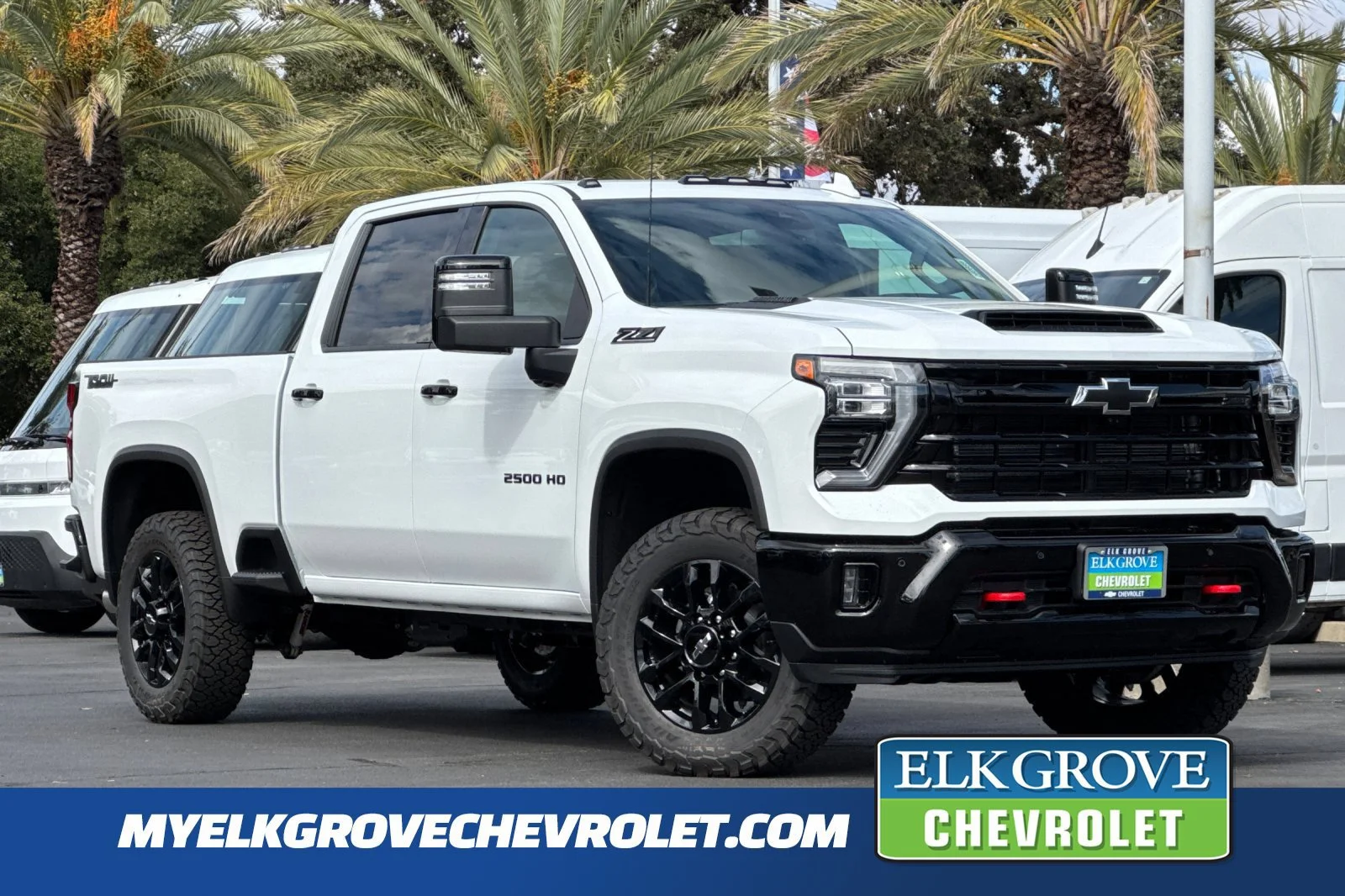 2026 Chevrolet Silverado 2500 HD LTZ Crew Cab for sale - Stock #260689 - White - New at My True Fleet