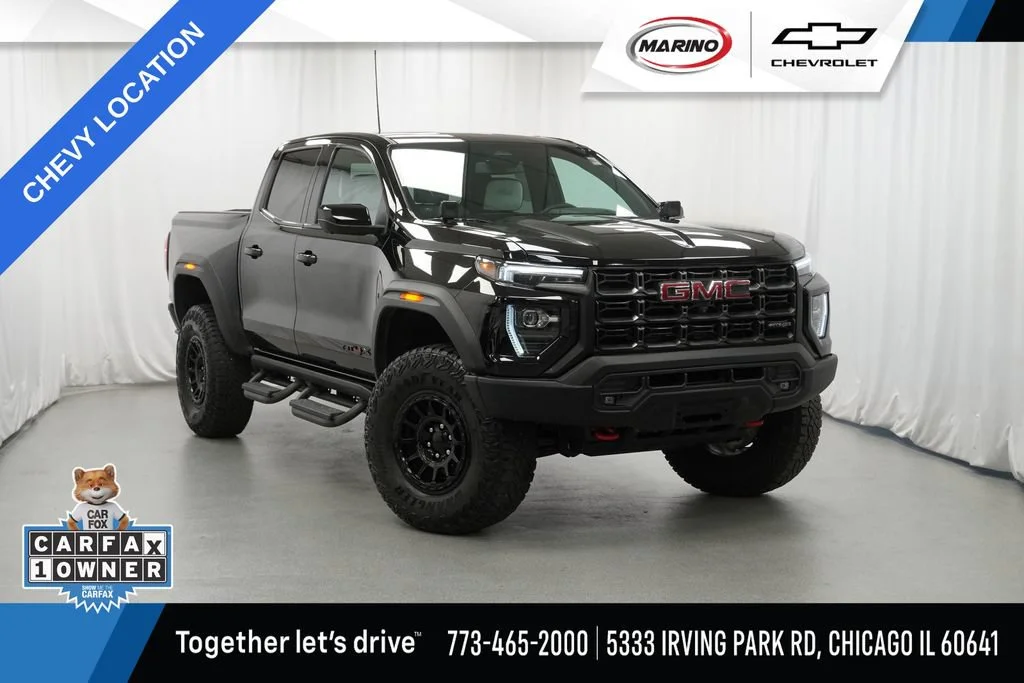 Used 2024 Onyx Black GMC AT4X image 1