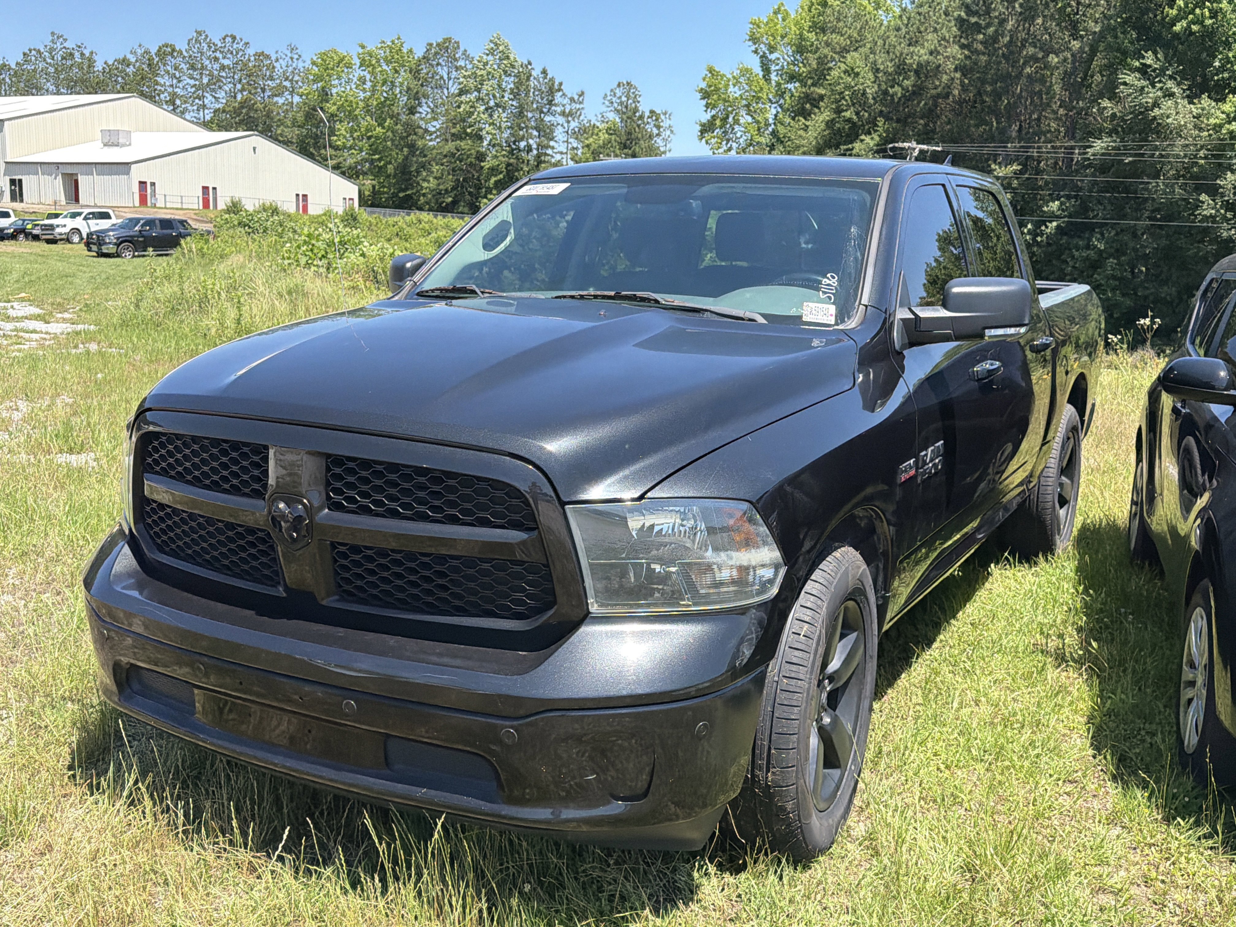 Used 2018 Brilliant Black Crystal Pearlcoat Ram Big Horn image 3