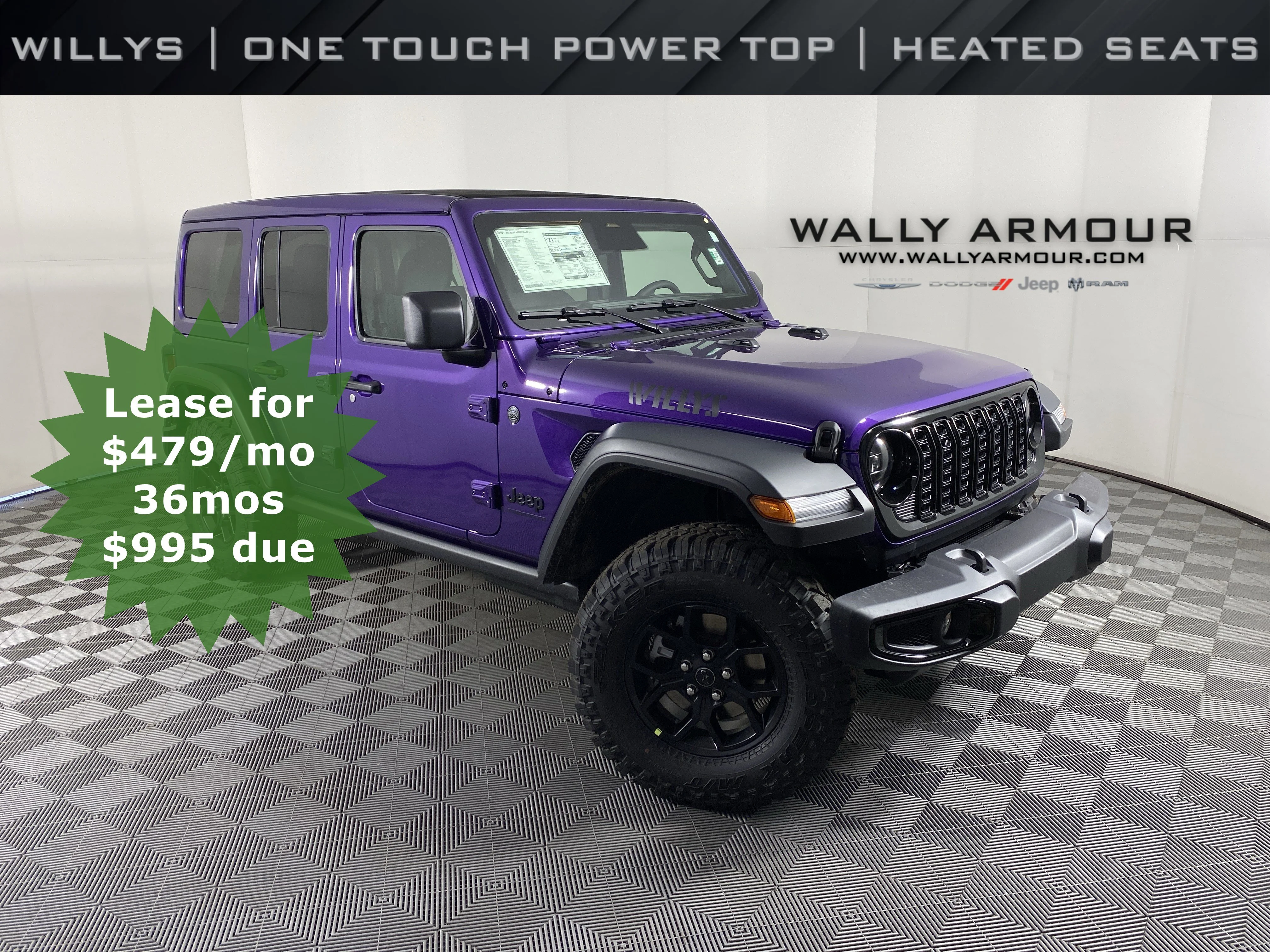 New 2026 Reign Exterior Paint Jeep Willys image 1