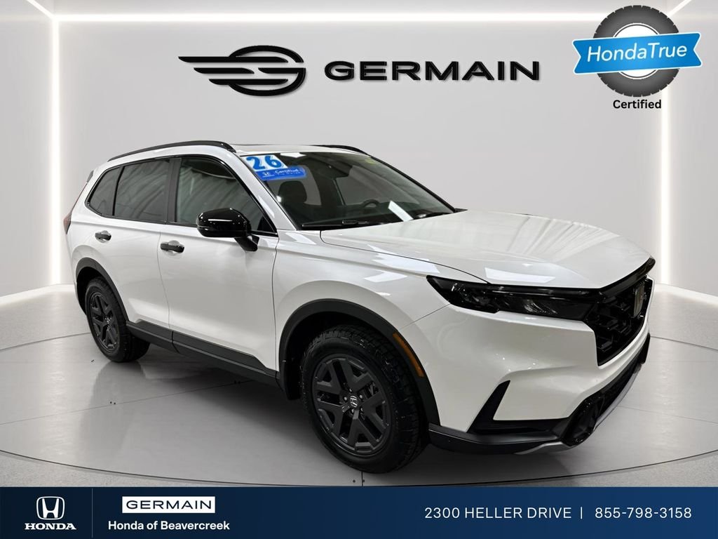 Certified Used 2026 Platinum White Pearl Honda TrailSport image 1