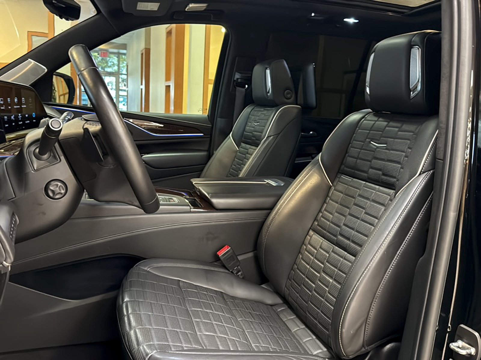 Used 2022 Black Raven Cadillac 4WD Sport Platinum image 12